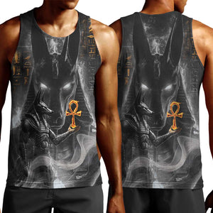 Mythical Anubis Men Tank Top The Egyptian God of Death