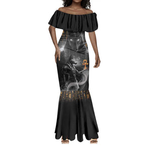 Mythical Anubis Mermaid Dress The Egyptian God of Death