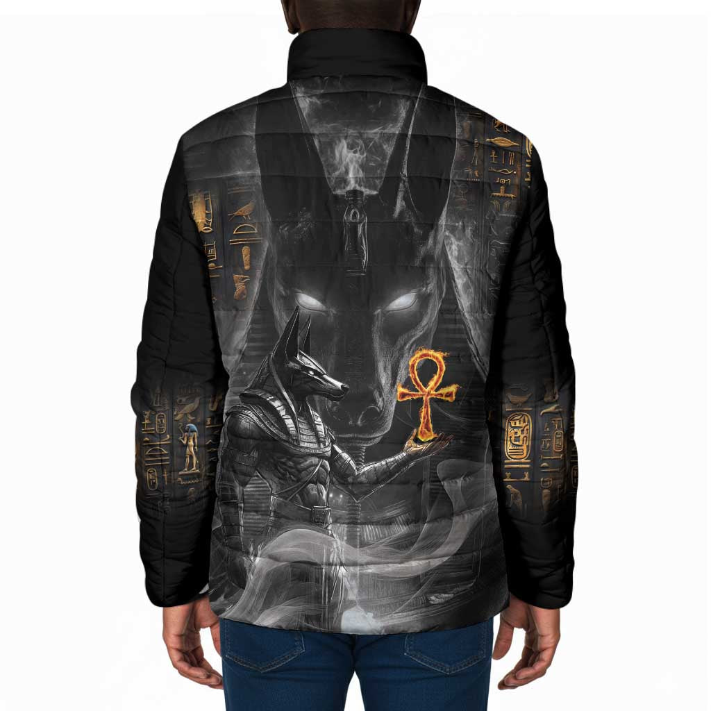 Mythical Anubis Padded Jacket The Egyptian God of Death