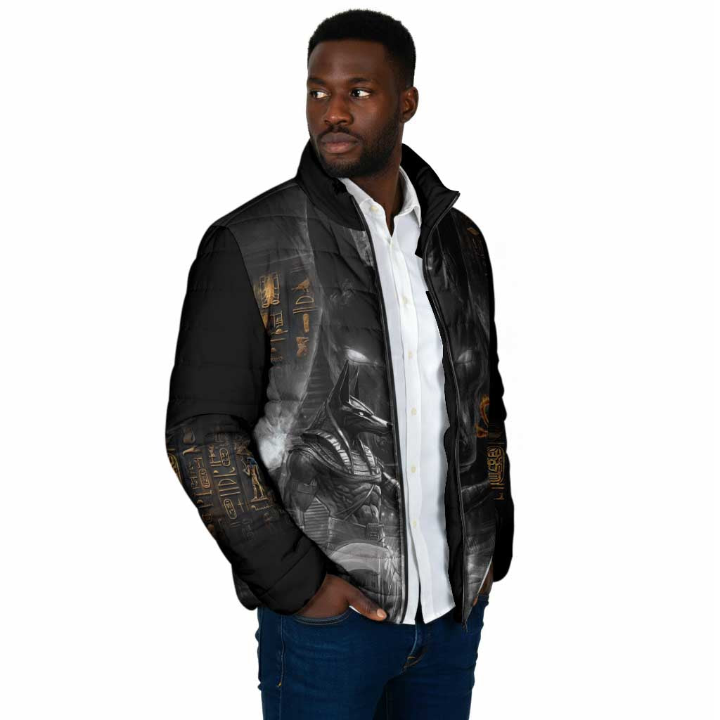 Mythical Anubis Padded Jacket The Egyptian God of Death