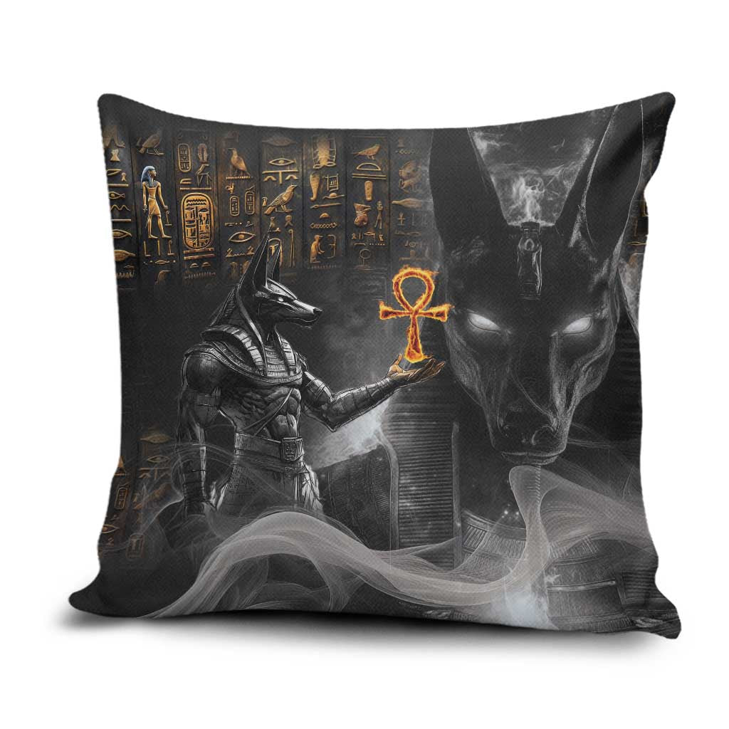 Mythical Anubis Pillow Cover The Egyptian God of Death