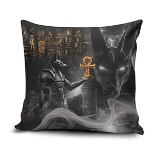 Mythical Anubis Pillow Cover The Egyptian God of Death