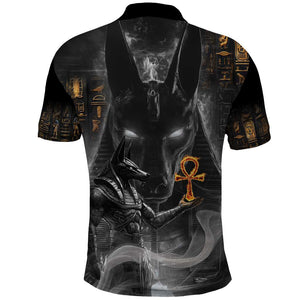 Mythical Anubis Polo Shirt The Egyptian God of Death