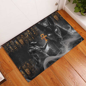 Mythical Anubis Rubber Doormat The Egyptian God of Death