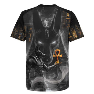 Mythical Anubis Rugby Jersey The Egyptian God of Death