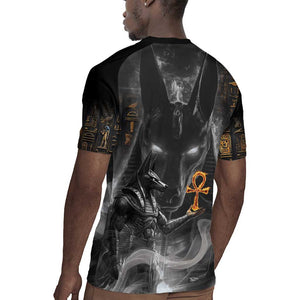 Mythical Anubis Rugby Jersey The Egyptian God of Death