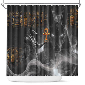 Mythical Anubis Shower Curtain The Egyptian God of Death