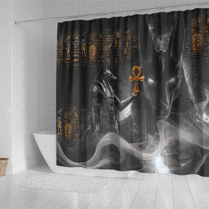 Mythical Anubis Shower Curtain The Egyptian God of Death