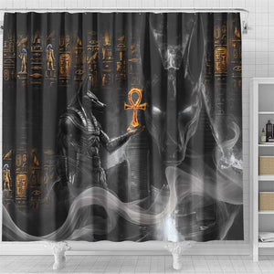 Mythical Anubis Shower Curtain The Egyptian God of Death