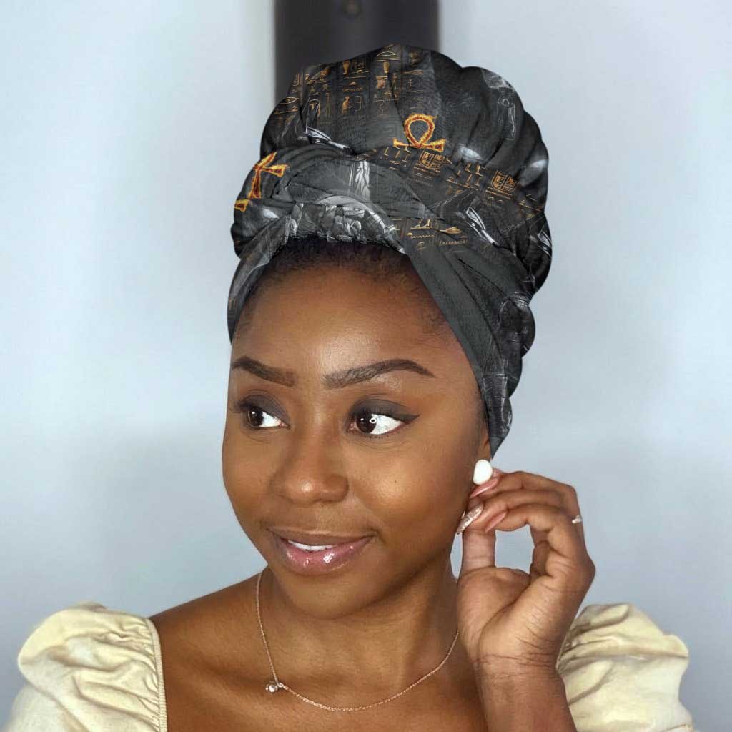 Mythical Anubis Simple Headwrap The Egyptian God of Death