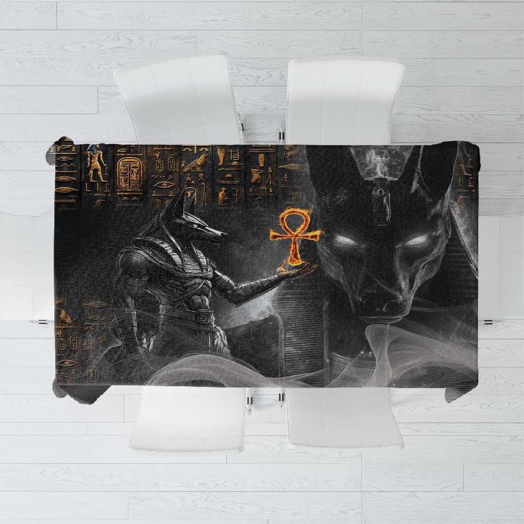 Mythical Anubis Tablecloth The Egyptian God of Death