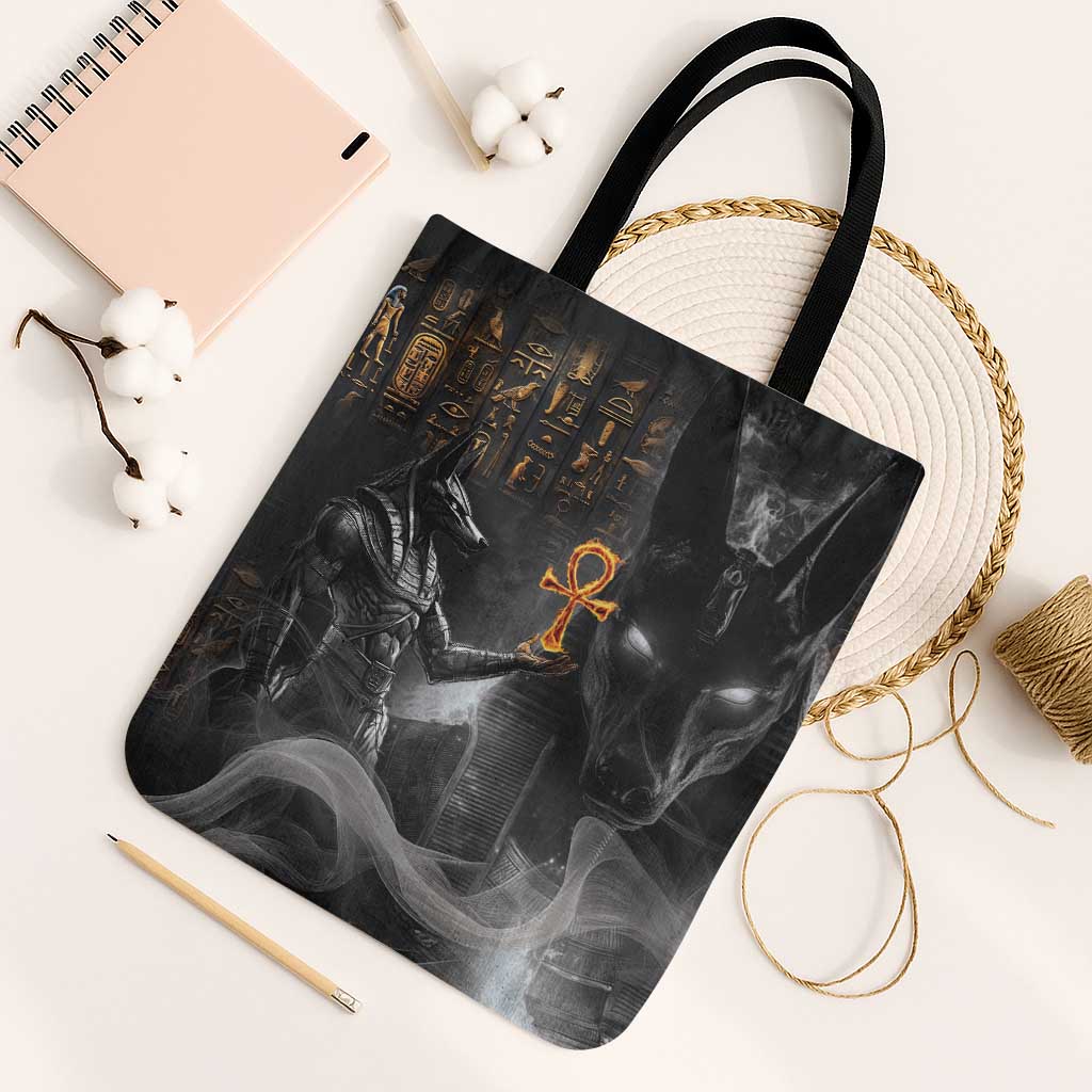 Mythical Anubis Tote Bag The Egyptian God of Death
