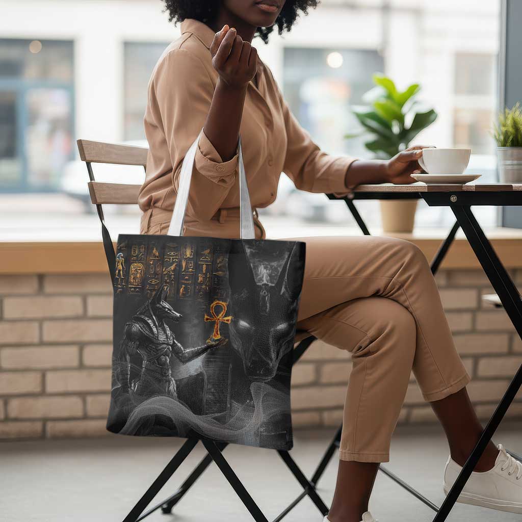 Mythical Anubis Tote Bag The Egyptian God of Death