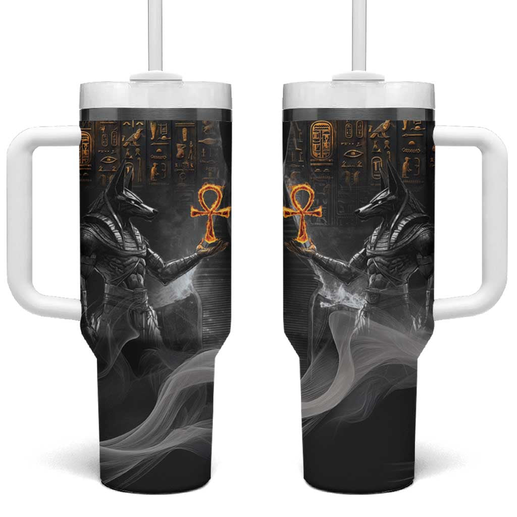 Mythical Anubis Tumbler With Handle The Egyptian God of Death