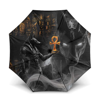 Mythical Anubis Umbrella The Egyptian God of Death