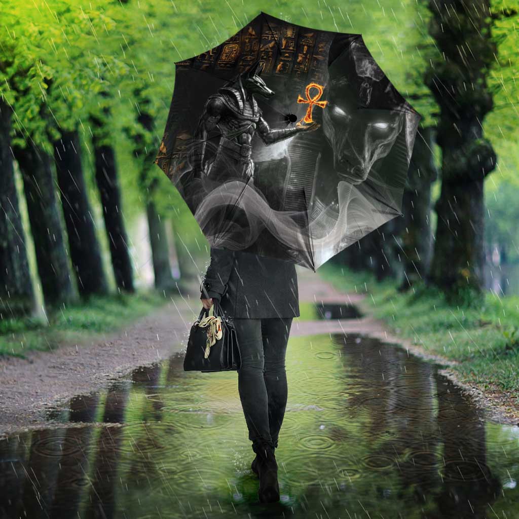 Mythical Anubis Umbrella The Egyptian God of Death