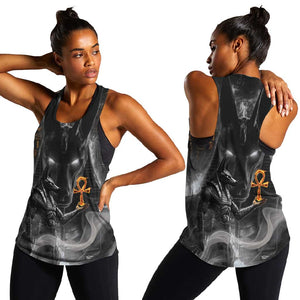 Mythical Anubis Women Racerback Tank The Egyptian God of Death