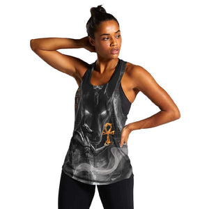 Mythical Anubis Women Racerback Tank The Egyptian God of Death