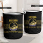 Eritrea Martyrs Day June 20 Laundry Basket Never Forgotten Proud Eritrean Heritage Black Version