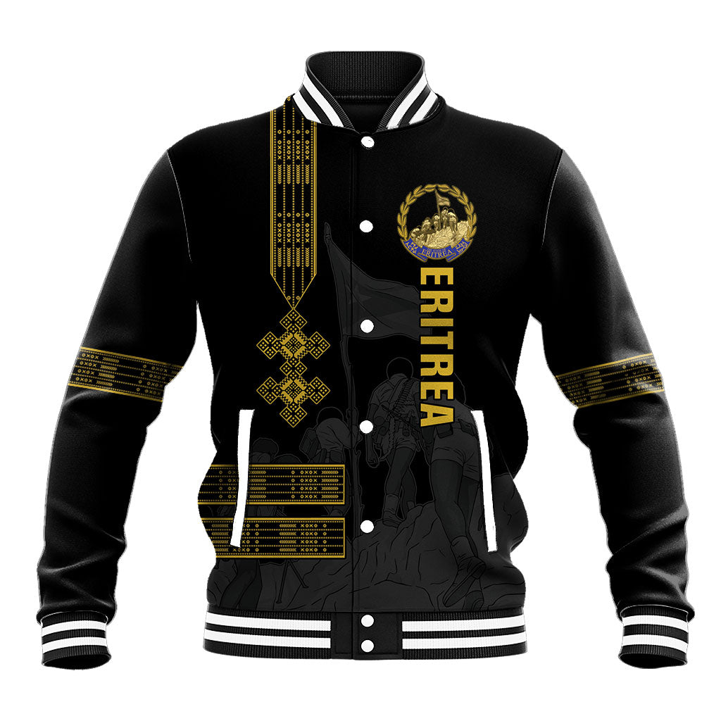 Eritrea Martyrs Day June 20 Baseball Jacket Never Forgotten Proud Eritrean Heritage Black Version