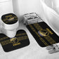 Eritrea Martyrs Day June 20 Bathroom Set Never Forgotten Proud Eritrean Heritage Black Version