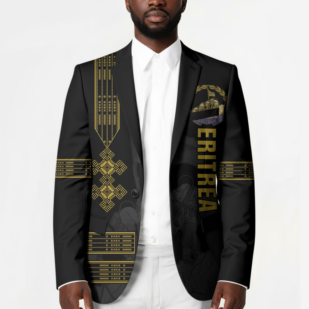 Eritrea Martyrs Day June 20 Blazer Never Forgotten Proud Eritrean Heritage Black Version