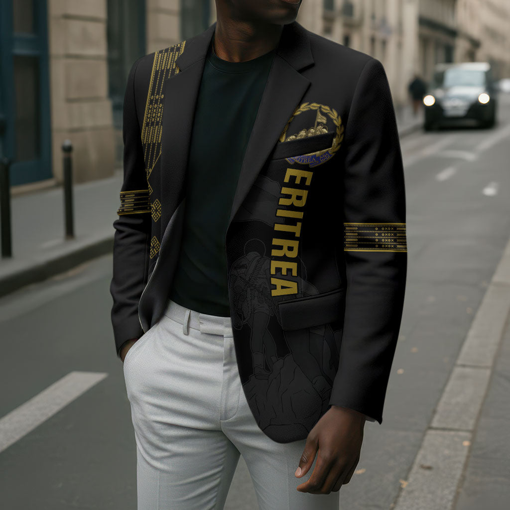 Eritrea Martyrs Day June 20 Blazer Never Forgotten Proud Eritrean Heritage Black Version