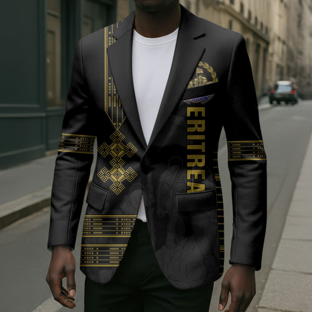 Eritrea Martyrs Day June 20 Blazer Never Forgotten Proud Eritrean Heritage Black Version