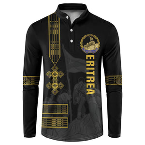 Eritrea Martyrs Day June 20 Button Sweatshirt Never Forgotten Proud Eritrean Heritage Black Version