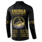 Eritrea Martyrs Day June 20 Button Sweatshirt Never Forgotten Proud Eritrean Heritage Black Version