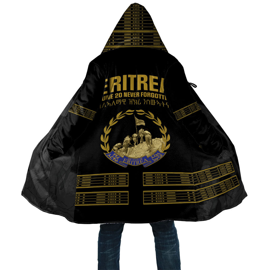 Eritrea Martyrs Day June 20 Cloak Never Forgotten Proud Eritrean Heritage Black Version