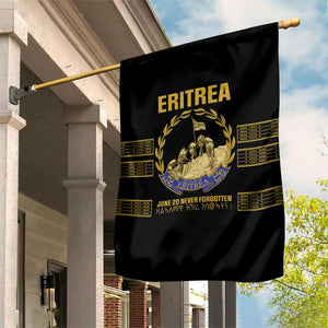 Eritrea Martyrs Day June 20 Garden Flag Never Forgotten Proud Eritrean Heritage Black Version