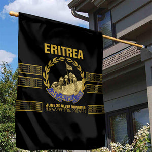 Eritrea Martyrs Day June 20 Garden Flag Never Forgotten Proud Eritrean Heritage Black Version