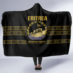 Eritrea Martyrs Day June 20 Hooded Blanket Never Forgotten Proud Eritrean Heritage Black Version