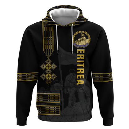 Eritrea Martyrs Day June 20 Hoodie Never Forgotten Proud Eritrean Heritage Black Version