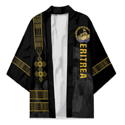 Eritrea Martyrs Day June 20 Kimono Never Forgotten Proud Eritrean Heritage Black Version