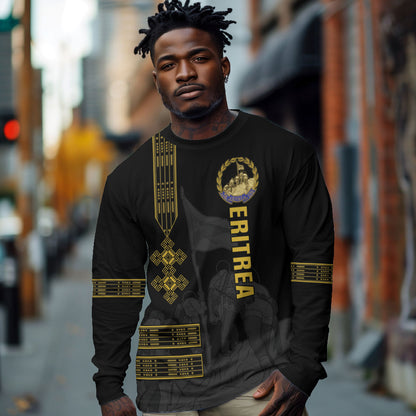 Eritrea Martyrs Day June 20 Long Sleeve Shirt Never Forgotten Proud Eritrean Heritage Black Version