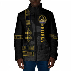 Eritrea Martyrs Day June 20 Padded Jacket Never Forgotten Proud Eritrean Heritage Black Version