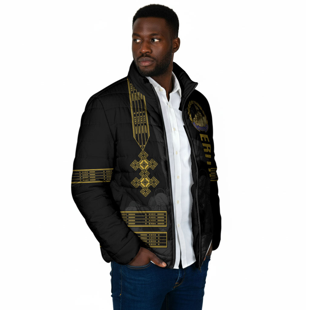 Eritrea Martyrs Day June 20 Padded Jacket Never Forgotten Proud Eritrean Heritage Black Version