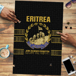 Eritrea Martyrs Day June 20 Puzzle Never Forgotten Proud Eritrean Heritage Black Version