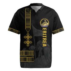 Eritrea Martyrs Day June 20 Rugby Jersey Never Forgotten Proud Eritrean Heritage Black Version