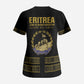 Eritrea Martyrs Day June 20 Scrub Top Never Forgotten Proud Eritrean Heritage Black Version