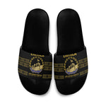 Eritrea Martyrs Day June 20 Slide Sandals Never Forgotten Proud Eritrean Heritage Black Version