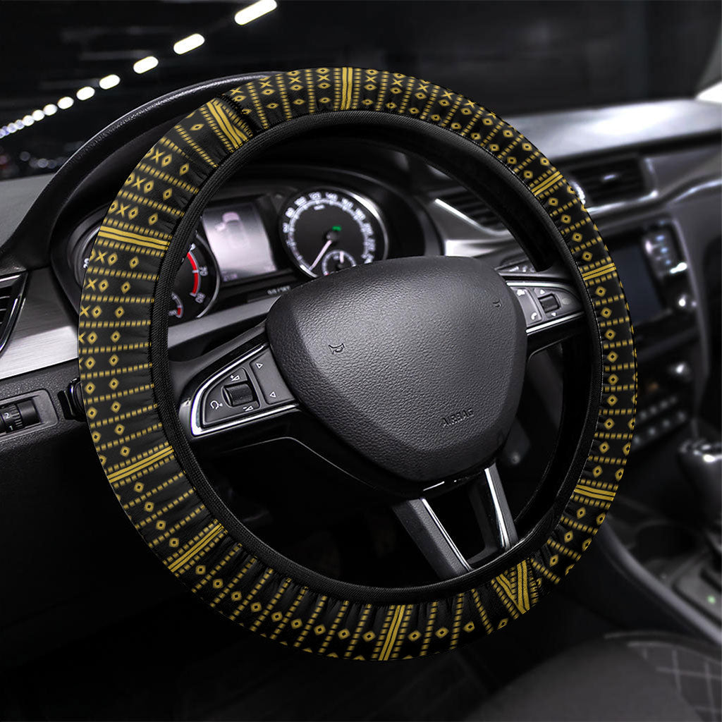Eritrea Martyrs Day June 20 Steering Wheel Cover Never Forgotten Proud Eritrean Heritage Black Version