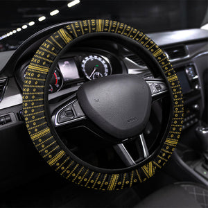 Eritrea Martyrs Day June 20 Steering Wheel Cover Never Forgotten Proud Eritrean Heritage Black Version