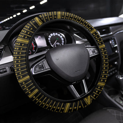 Eritrea Martyrs Day June 20 Steering Wheel Cover Never Forgotten Proud Eritrean Heritage Black Version