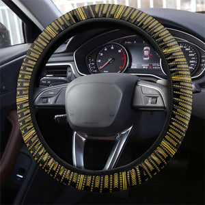 Eritrea Martyrs Day June 20 Steering Wheel Cover Never Forgotten Proud Eritrean Heritage Black Version