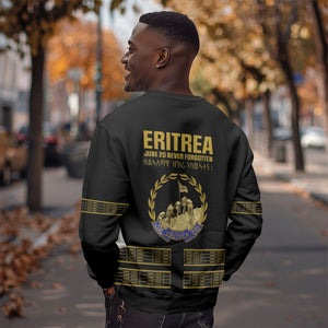 Eritrea Martyrs Day June 20 Sweatshirt Never Forgotten Proud Eritrean Heritage Black Version