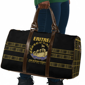 Eritrea Martyrs Day June 20 Travel Bag Never Forgotten Proud Eritrean Heritage Black Version