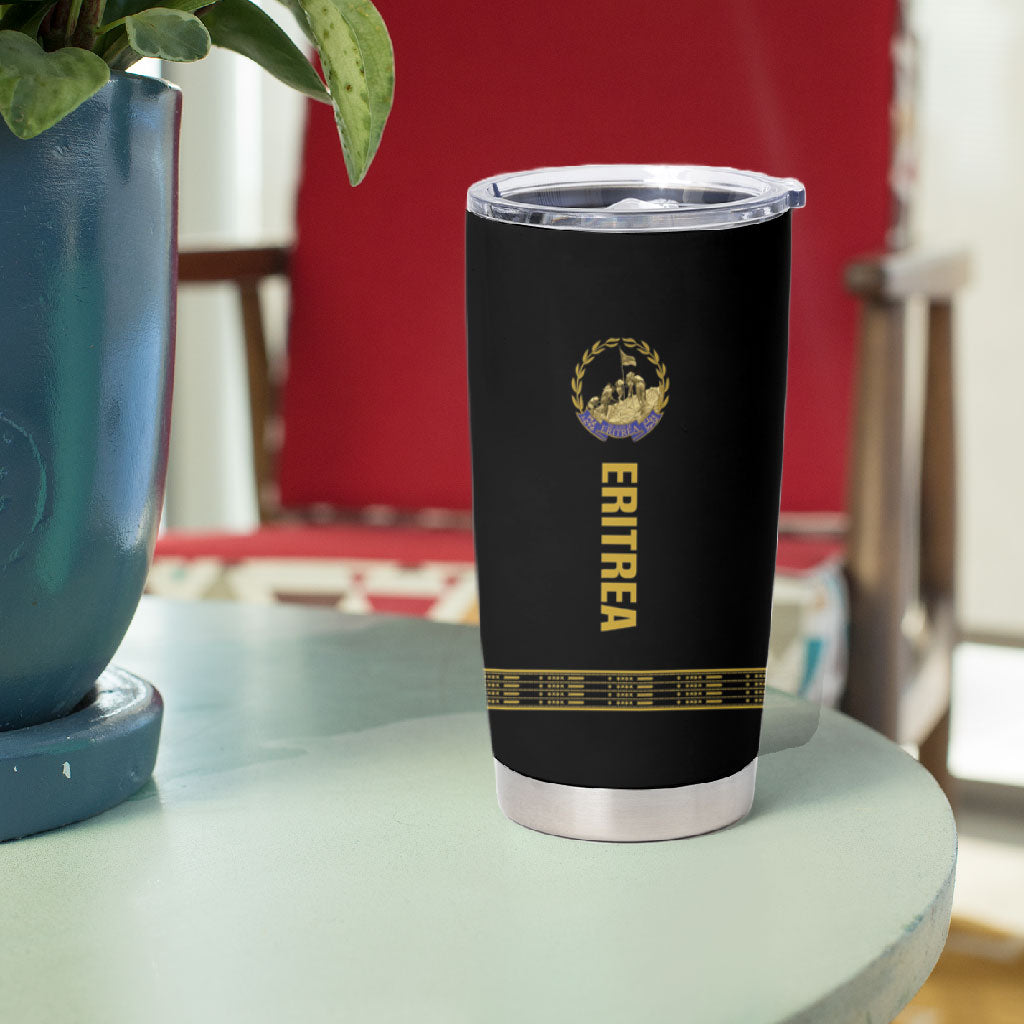 Eritrea Martyrs Day June 20 Tumbler Cup Never Forgotten Proud Eritrean Heritage Black Version